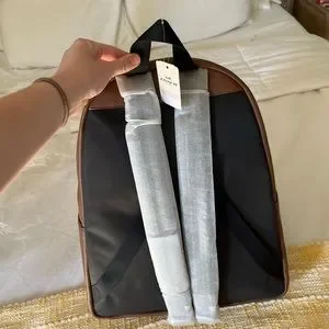BRAND NEW! Unused full size leather COACH backpack Coach Outlet Racer Backpack In Smooth Leather main image 4